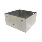 Markasız Pergole Ayak Krom 19 Cm Kutu