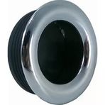 Markasız Plastİk Yuvarlak GÖmme Kulp Sİyah 35 Mm