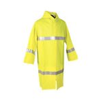 Markasız Reflektörlü Neon Yağmurluk Sarı 0,44 Micron-Xxl-