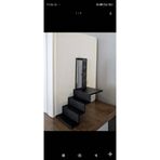 Markasız ucuz .BABURA Dekoratif Kitap Tutucu Minimalist Merdiven Tasarım Kitap Desteği Siyah Modern Ev Hediyesi