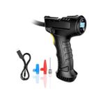 MarkEntegra 120W Kablosuz Hava Kompresörü Araç Motorsiklet Bisiklet Top Araba Lastik Pompası - Wireless USB - LED Işıklı