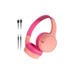 MarkEntegra Belkin Soundform Mini Çocuk Kablosuz Kulaklık (Pembe) – Dahili Mikrofon, 30 Saat Çalma, Eğlenceli Çıkartmalar, Okul ve Seyahat Için, Iphone, Ipad, Galaxy Uyumlu