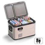 MarkEntegra Bluetooth Bağlantılı 39 Litre Oto Buzdolabı, Çift Bölmeli Kompresör