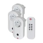 MarkEntegra Brennenstuhl Comfort Line Uzaktan Kumandalı 3 Adet Tekli Priz [enerji Sınıfı B]