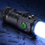 MarkEntegra El Feneri LED USB Şarjlı-Ultra Güçlü Parlak Ni Boy El Feneri [ A++]ortam Lambası Deprem,polis,janma,,bekçi (Yüksek Parlaklık) [ A++]
