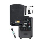 MarkEntegra Hepa Merz HS-300EX Taşınabilir Şarjlı Ses Sistemi Çift Mikrofonlu Bluetooth USB 6.5 Inç 300W