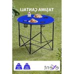MarkEntegra Katlanır Piknik Masası, Taşıma Çantasıyla Birlikte 71X71X60 Boyut