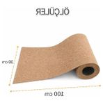 MarkEntegra Kedi Tırmalama Matı Yapışkanlı - Keçe Tırmalama Pedi 100X30 cm - Duvar Koltuk Zemin Koruyucu - Tırnak Bakım Ürünü - Kaymaz Dayanıklı Uzun Ömürlü Evcil Hayvan Aksesuarı (Kahverengi)