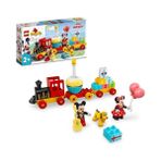 MarkEntegra LEGO Duplo ǀ Disney Mickey ve Minnie Doğum Günü Treni 10941-2 Yaş ve Üzeri Çocuklar Için Rakamlı Doğum Günü Treni Içeren Eğitici Yapım Seti (22 Parça)