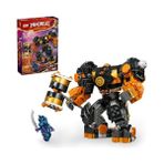 MarkEntegra LEGO Nınjago Cole’un Toprak Elementi Robotu 71806 – 7 Yaş ve Üzeri Kız ve Erkek Çocukları Için Aksiyon Figürü Içeren Yaratıcı Oyuncak Yapım Seti, Çocuklar Için Doğum Günü Hediyesi Fikri (235 Parça)