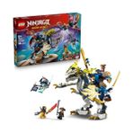 MarkEntegra LEGO Nınjago Rogue’un Robot Ejderha Binicisi 71843-8 Yaş ve Üzeri Kız ve Erkek Çocuklar Için Hareket Ettirilebilir Bir Ejderha Figürü ve 4 Minifigür Içeren Yaratıcı Oyuncak Yapım Seti (584 Parça)