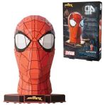 MarkEntegra - Marvel Spiderman Büstü - Kaliteli Kartondan Detaylı 3D Model Kiti, 82 Parça, 12 Yaşından Itibaren Süper Kahraman Serisi Hayranları Için