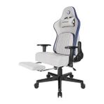 MarkEntegra MC-8663B Typhoon Oyuncu Koltuğu Gri Mavi, Terletmez Kumaş, Yatabilen Sırt, Yükseklik Ayarlı Kol Desteği, Ergonomik Gaming Chair, 120-139 kg Taşıma Kapasitesi, 2 Yıl Garanti Dayanıklı
