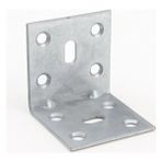 MarkEntegra Metal L Demir 40X40X40 mm (50 Adet) Raf Dolap Mobilya Köşe Bağlantı Aparatı Duvar Sabitleme Seti