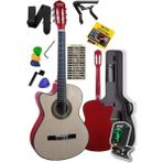 MarkEntegra Midex CG-390NT-XBAG Klasik Gitar 4/4 Sap Ayarlı Kesik Kasa (Çanta Tuner Askı Capo Metod Pena)