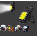 MarkEntegra Orret Home Anahtarlık Şeklinde Metal Kasa Cob Kare Fener – Kamp & Outdoor Suya Dayanıklı Mini Cob LED Işıldak, Type‑c Şarjlı, Mıknatıslı Taşınabilir El Feneri Anahtarlığı [enerji Sınıfı A+++]