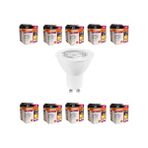 MarkEntegra Osram 4,5W GU10 LED Ampul - 350 Lumen, 3000K Sarı Işık, 36° Işık Açısı, 15.000 Saat Ömür, Enerji Verimli (10) [enerji Sınıfı F]