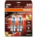 MarkEntegra Osram Ampul H4 60/55W 12V P43T5X2TRQR2B Osram Night Breaker Osr 64193NB220-2HB