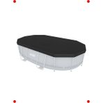 MarkEntegra Oval Havuz Koruma Örtüsü - 427X250 cm