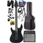 MarkEntegra Profesyonel Elektro Gitar Seti - 50 Watt Bluetooth Amfi ile