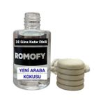 MarkEntegra Romofy Araba Kokusu Newcar 30 Güne Kadar Süren Ferahlık - Profesyonel Oto Kokusu Kalıcı Ferahlık - Uzun Süre Kalıcı Araç Içi Şişe Koku - Konsantre Esanslı Dikiz Aynası Asma Koku