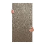 MarkEntegra Tink 3D Kendinden Yapışkanlı Duvar Kağıdı Yeni Nesil Akustik Keçe Panel Desenli 52X98 cm (Devetüyü, 2 Adet 1 M²)