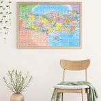 MarkEntegra Türkiye Siyasi Haritası - 260 Parça Eğitici Puzzle