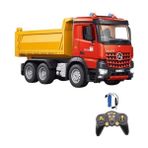 MarkEntegra Uzaktan Kumandalı Damperli Kamyon Full Fonksiyon Şarjlı Iş Makinesi Kamyonet 5 Mod Ses Efekt Işıklı