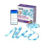 MarkEntegra Wiz Rgb LED Işık Şeridi, 15 M, Ayarlanabilir, 16 Milyon Renk + Beyaz Tonları, Önceden Ayarlanmış Işık Modları, Wlan'ınıza Bağlanır, Ses/uygulama Kontrolü, Google Home, Alexa ve Homekit ile Çalışır