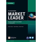 Market Leader 3rd Edition Pre-Intermediate Coursebook with DVD-ROM and MyEnglishLab Student online access code Pack