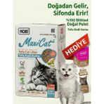 Marketis Maxicat %100 Bitkisel Pelet Tofu Kedi Kumu 8 Lt-Malt Paste Hediyeli