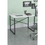 Marketonya 60x90 cm Çalışma Masası Bilgisayar Masası Ofis Masası Beyaz - Y: 72 cm D: 60 cm G: 90 cm