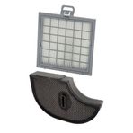 Marketto Bosch Ile Uyumlu Bgs 4U332S Süpürge Hepa Ve Sünger Filtre Seti 2'Li
