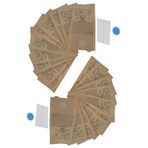 Marketto Philips Triathlon 1400 Süpürge Kağıt Toz Torbası 20 Adet + 4'lü Micro Filtre