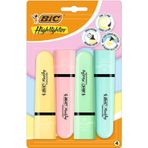Marking Flat Higlighter Fosforlu Kalem 4'lü Blister, 4 Renk (Sarı, Mavi, Pembe, Yeşil), Su Bazlı, Kuruyan Mürekkep