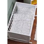 Markkombin Organik Anne Yanı Nevresim Takımı (60x100) - Çiçek Bahçesi 60 x 100