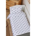 Markkombin Organik Bebek Boy Nevresim Takımı (100X150) - Kutup Dostları Penguenler - 100 x 150 cm - Renkli