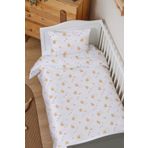 Markkombin Organik Bebek Boy Nevresim Takımı (100x150) - Limon Çiçeği 100 x 150