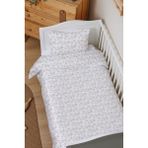 Markkombin Organik Çarşaflı Bebek Nevresim Takımı (100X150) - Çiçek Bahçesi - 100 x 150 cm - Renkli