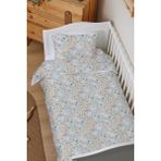 Markkombin Organik Çarşaflı Bebek Nevresim Takımı (100X150) - Doğanın Minik Sesleri - 100 x 150 cm - Renkli