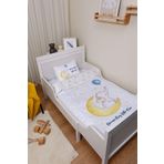 Markkombin Organik Park Yatak Nevresim Takımı (80x120) - Sevimli Ay fısıltısı 80 x 120