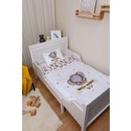 Markkombin Organik Park Yatak Nevresim Takımı (80x120) - Sevimli Orman Arkadaşım Fil 80 x 120