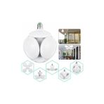 Markport F-1997 LED Futbol Ufo Ampul E27 28W 360 Derece Katlanır Lamba Ac 220V Lamba LED Spot Işık Beyaz Glop LED