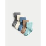 Marks & Spencer 5'li Bebek Çorap - Multi Renk - 6 - 12 Ay