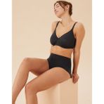 Marks & Spencer Cool Comfort™ Toparlayıcı Pamuklu Sütyen - 80D - Siyah