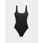 Marks & Spencer Dokulu Scoop Yaka Mayo - Siyah - 42/REG