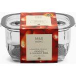 Marks & Spencer Orta Boy Buzdolabı Saklama Kabı - Gri