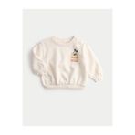 Marks & Spencer Pamuk Karışımlı Mickey Mouse™ Sweatshirt (0-3 Yaş)