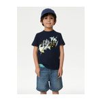 Marks & Spencer Saf Pamuklu Batman™ T-shirt (2-8 YAŞ)