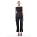 Marks & Spencer Siyah Bayan Keten Pantolon